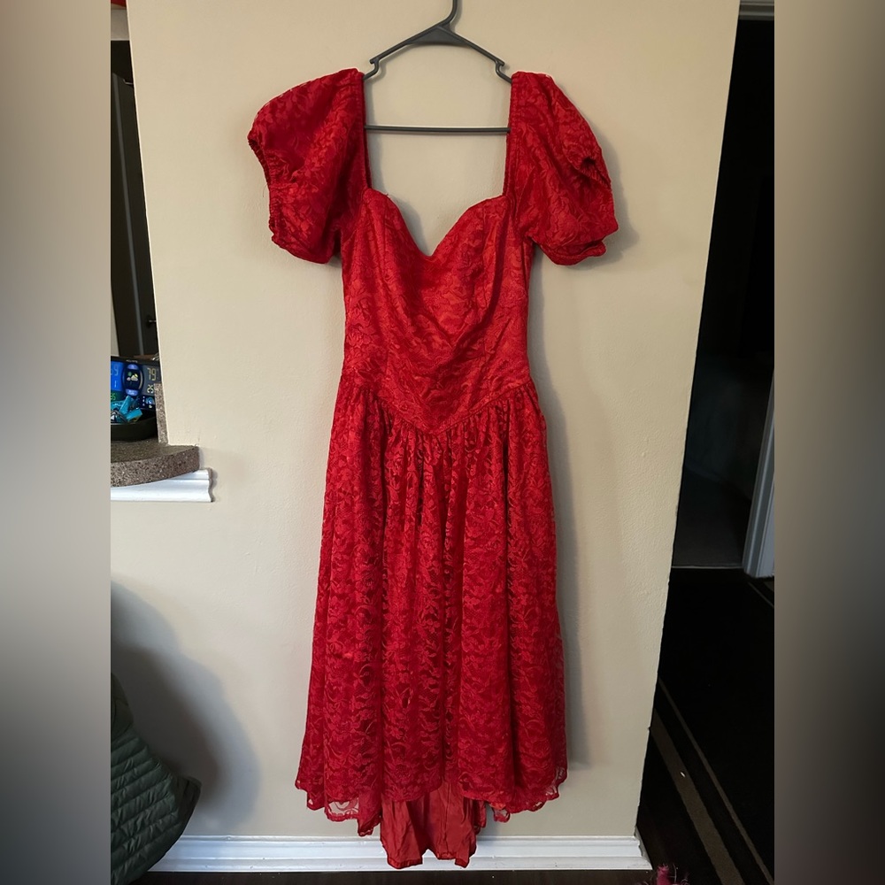 Dropped waist princess dress